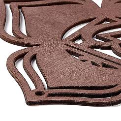 DIY Unfinished Bohemian Meditation Energy Symbol Wood Pendant Decoration Kits&nbsp;LS-DIY-B060-03