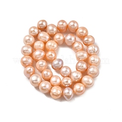 Natural Cultured Freshwater Pearl Beads Strands&nbsp;PEAR-I007-07U-01A