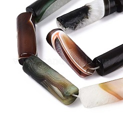 Natural Agate Beads Strands&nbsp;G-N357-05B-01