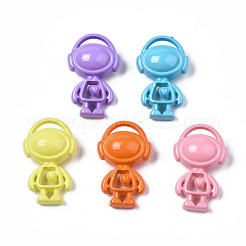 Spray Painted Alloy Pendants&nbsp;PALLOY-T077-163
