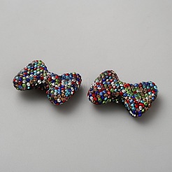 Polymer Clay Rhinestone Beads&nbsp;FIND-WH0433-71B