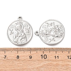 304 Stainless Steel Pendants&nbsp;STAS-G385-07P