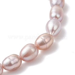 2Pcs 2 Styles Natural Cultured Freshwater Pearl Beads Stretch Bracelets for Women&nbsp;BJEW-JB13210