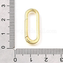 Brass Spring Gate Rings&nbsp;KK-V007-006G-01