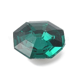 Faceted Glass Rhinestone Cabochons&nbsp;GGLA-C032-05E