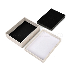 Rectangle Paper Jewelry Storage Boxes with Sponge Inside&nbsp;CON-I013-01B