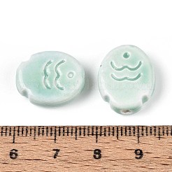 Handmade Porcelain Ceramic Beads&nbsp;PORC-T133-24B