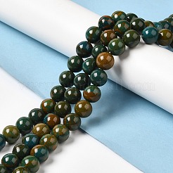 Natural Dyed White Jade Beads Strands&nbsp;G-M402-C04-08