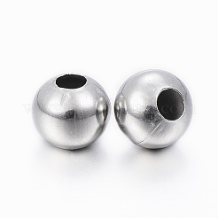 Tarnish Resistant 304 Stainless Steel Beads&nbsp;STAS-H396-E-08P