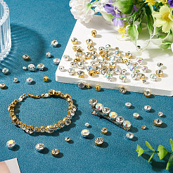 300Pcs 15 Styles Flat Round Sew on Rhinestone Montee Beads&nbsp;STAS-TA0006-18