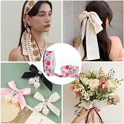 1 Roll Printed Polyester Grosgrain Ribbon&nbsp;SRIB-CY0001-15