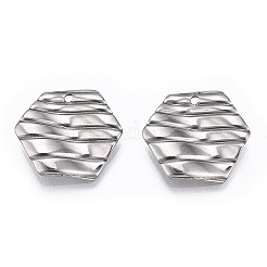 Non-Tarnish 304 Stainless Steel Pendants&nbsp;STAS-T063-204P