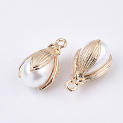 ABS Plastic Imitation Pearl Pendants&nbsp;FIND-S319-32C
