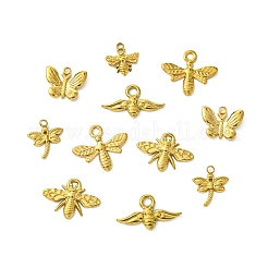 12Pcs 6 Styles 304 Stainless Steel Pendants&nbsp;STAS-CJ0003-20