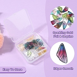 DIY Insects Wing Earring Making Kits&nbsp;DIY-YW0016-15