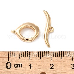 Brass Toggle Clasps&nbsp;KK-P239-04P