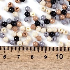 Opaque Acrylic Beads&nbsp;OACR-H118-07B-02