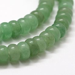 Natural Green Aventurine Bead Strands&nbsp;G-G668-08-5x8mm
