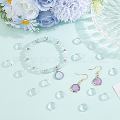 200Pcs Transparent Glass Cabochons&nbsp;GGLA-BBC0001-06