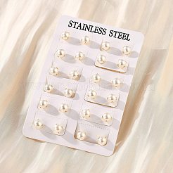 304 Stainless Steel Stud Earrings&nbsp;EJEW-I229-01G-C