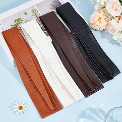 4Pcs 4 Colors Imitation Leather Wrap Around Waist Bands&nbsp;AJEW-CP0008-07