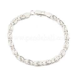 304 Stainless Steel Swirl  Link Bracelets for Women&nbsp;BJEW-K240-11S
