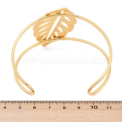 304 Stainless Steel Cuff Bangles for Women&nbsp;BJEW-U026-05G
