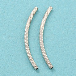 925 Sterling Silver Tube Beads&nbsp;STER-Q191-01D-S