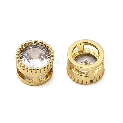 Brass Micro Pave Cubic Zirconia Charms&nbsp;KK-I360-075G