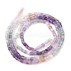Natural Fluorite Beads Strands&nbsp;G-G259-B01-2x2mm
