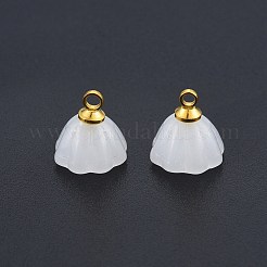 Glass Charms&nbsp;LS-PALLOY-P285-31G-02