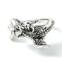 Dragon Alloy Open Cuff Rings&nbsp;X-RJEW-K275-22AS
