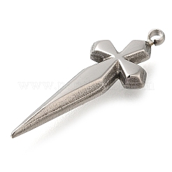 Anti-Tarnish 304 Stainless Steel Pendants&nbsp;STAS-P369-05P