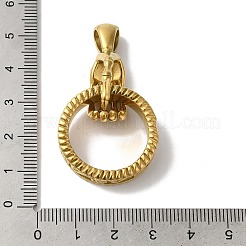 PVD Vacuum Plating 304 Stainless Steel Big Pendants&nbsp;STAS-B069-52G