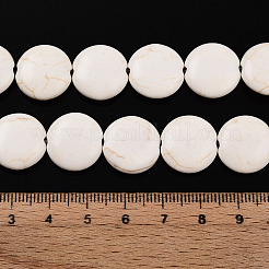 Synthetic Magnesite Beads Strands&nbsp;X-TURQ-D063-7