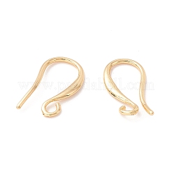 Brass Earring Hooks&nbsp;X-KK-I684-04G-NR