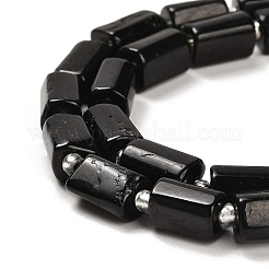 Natural Black Tourmaline Beads Strands&nbsp;G-G068-A07-01