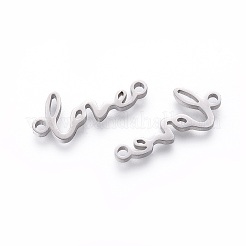Non-Tarnish 201 Stainless Steel Links&nbsp;X-STAS-F231-096P