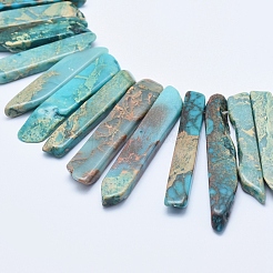 Natural Imperial Jasper Beads Strands&nbsp;G-E444-10C