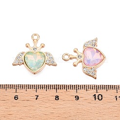 Alloy Glass Pendants&nbsp;PALLOY-N176-70KCG