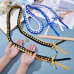2Pcs 2 Colors Polyester Graduation Honor Rope&nbsp;AJEW-PH0012-05
