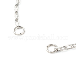 Tarnish Resistant 304 Stainless Steel Box Chain and Bracelet Making&nbsp;AJEW-JB01063