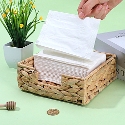 Raffia Woven Tissue Box&nbsp;AJEW-WH20011-01