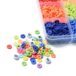 DIY Heishi Word Bracelet Making Kit&nbsp;DIY-YW0006-44