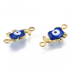 Ion Plating(IP) 304 Stainless Steel Enamel Connector Charms&nbsp;STAS-N092-177A