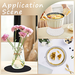6Pcs Cotton Heat Insulation Coasters&nbsp;AJEW-CP0009-66B