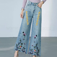 Computerized Embroidery Cloth Iron On/Sew On Patches&nbsp;DIY-WH0401-18A