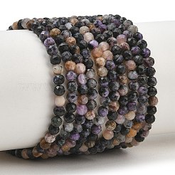 Natural Charoite Beads Strands&nbsp;GG-CBA1497-A01-3mm
