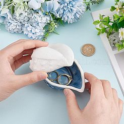 Ocean Style Porcelain Storage Box&nbsp;AJEW-WH0329-50