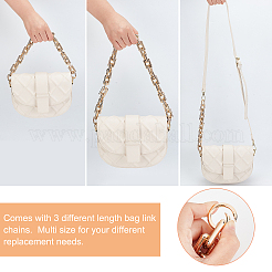 3Pcs 3 Styles PVC Plastic Bag Cable Chains&nbsp;FIND-PH0004-55